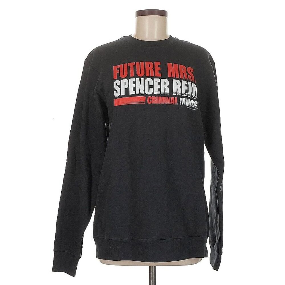 CRIMINAL MINDS Future Mrs Spencer Reid Sweatshirt Matthew Gray Gubler Unisex NEW